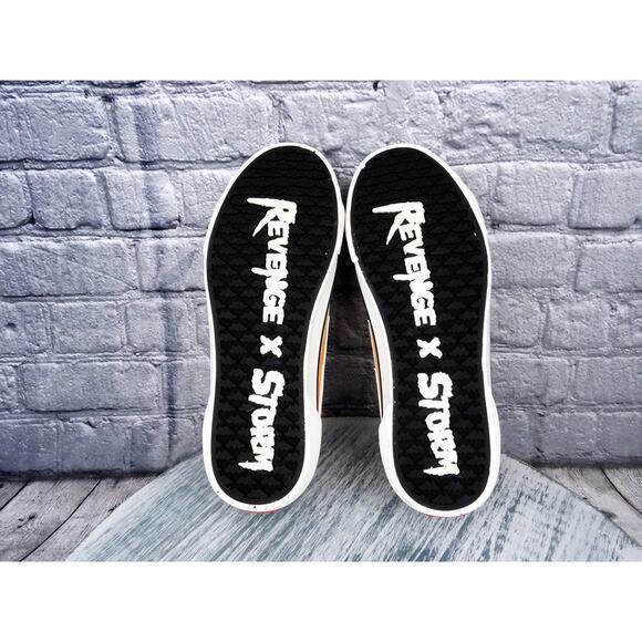 Revenge	X Storm Vol 2 Orange Black Men Size 8 NIB Comes with 2 Extra Shoe Laces - Picture 9 of 10